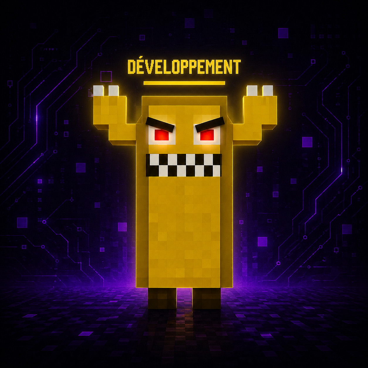 Référence pixel-art du boss Développement